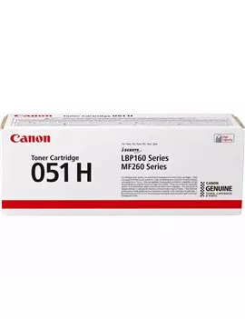 Toner Originale Canon 051h 2169C002 (Nero 4100 pagine)
