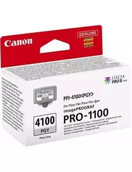 Cartuccia Originale Canon PFI-4100pgy 6784C001 (Grigio Foto 80 ml)