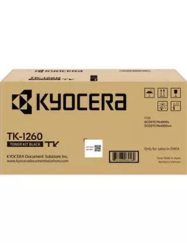 Toner Originale Kyocera TK-1260 1T0C150NL0 (Nero 10000 pagine)