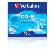 CD-R Verbatim - Jewel Case - 700 MB - 40x - Data Life - 43428 (Conf. 10)