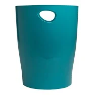 Cestino Gettacarte Ecobin Exacompta - 15 Litri - 45334D (Blu Pacifico)