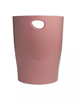 Cestino Gettacarte Ecobin Exacompta - 15 Litri - 45338D (Rosa Antico)