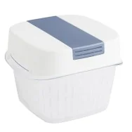 Contenitore per Alimenti Dynamic Box Fresh Rotho - 15,5x15,5x12,3 cm - 1,6 Litri - F710256 (Trasparente)