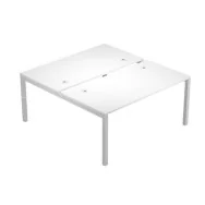 Scrivania a 2 Postazioni Contrapposte Agorà Artexport - 120x168 cm - BENCH120X2_3 (Bianco)