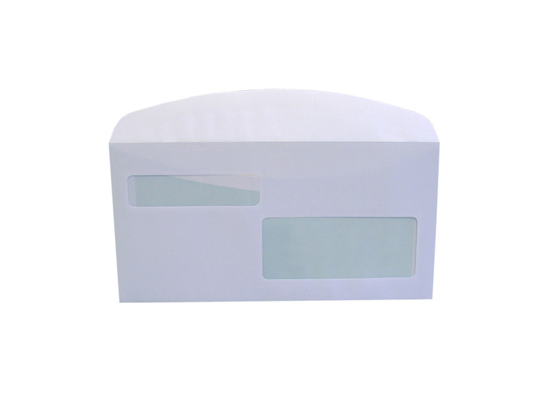 Buste Commerciali Blasetti - 11,5x22,7 cm - Taglio Dritto - Gommata con Doppia Finestra - 80 g - 112 (Bianco Conf. 500) Buste Commerciali Blasetti - 11,5x22,7 cm - Taglio Dritto - Gommata con Doppia Finestra - 80 g - 112 (Bianco Conf. 500)