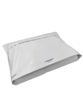 Busta a Sacco con Soffietto in Polietilene Polyself Blasetti - 52x55x10 cm - 0932 (Bianco Conf. 100)