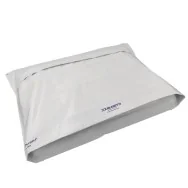 Busta a Sacco con Soffietto in Polietilene Polyself Blasetti - 52x55x10 cm - 0932 (Bianco Conf. 100)