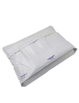 Busta a Sacco con Soffietto in Polietilene Polyself A3 Blasetti - 32x48x10 cm - 0892 (Bianco Conf. 100)