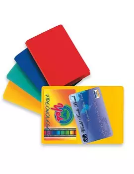 Busta Porta Card Sei Rota - 2 Tasche - 5,8x8,7 cm - 484312 (Assortiti Conf. 50)