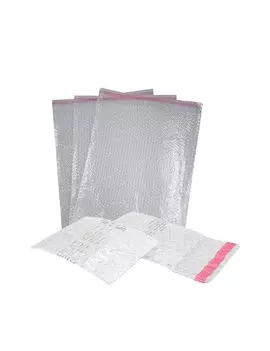 Busta Imbottita a Bolle d'Aria - 10x13 cm - Chiusura Adesiva - 2403 (Trasparente Conf. 100)