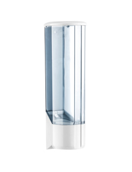 Dispenser per Bicchieri in Plastica Mar Plast - 10x10x31,5 cm - A55901 (Bianco e Azzurro)