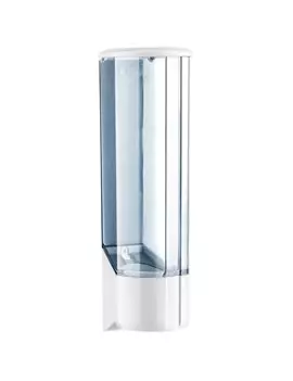 Dispenser per Bicchieri in Plastica Mar Plast - 10x10x31,5 cm - A55901 (Bianco e Azzurro)
