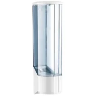 Dispenser per Bicchieri in Plastica Mar Plast - 10x10x31,5 cm - A55901 (Bianco e Azzurro)