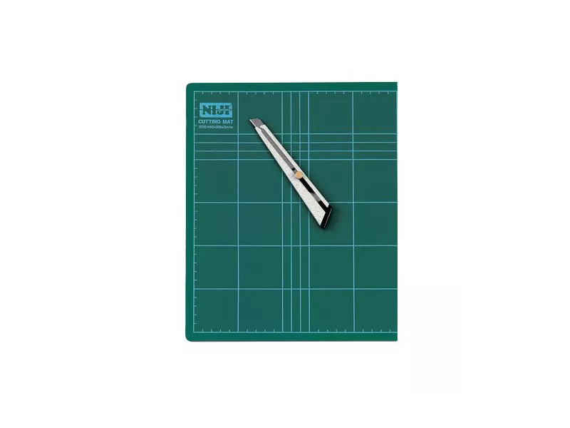 Piano da Taglio Niji - 90x60x0,3 cm - Doppio Spessore - CM-90 (Verde)
