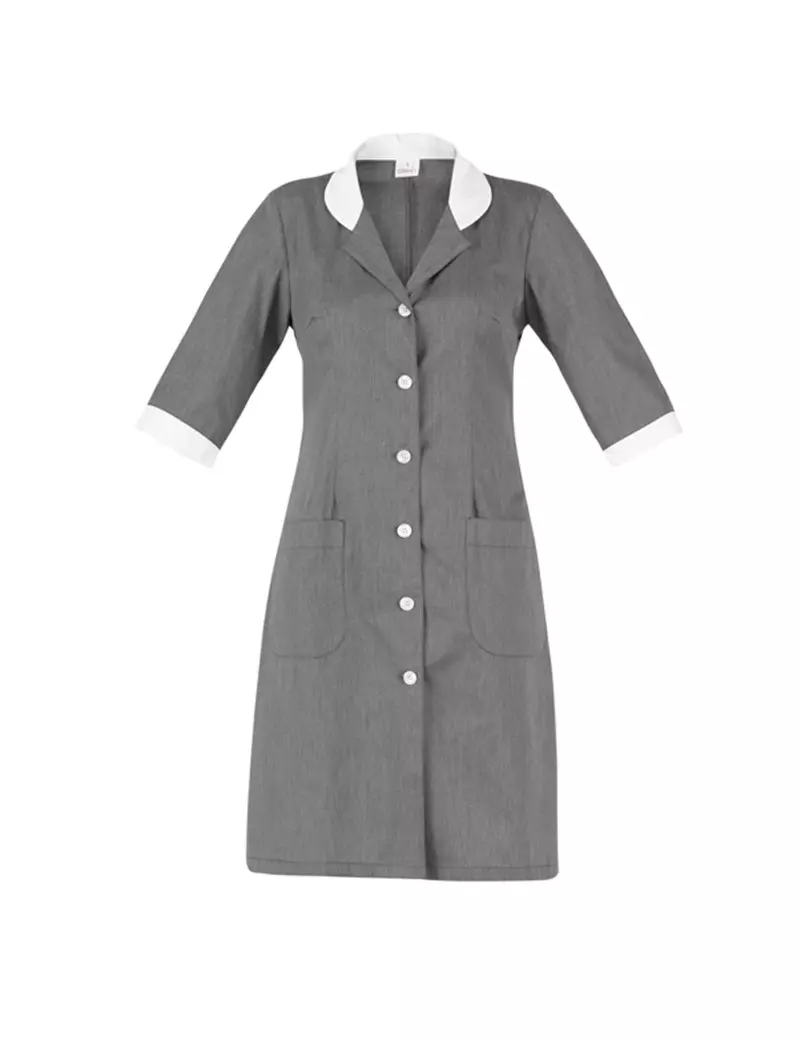 Camice da Donna Ortensia Giblor's - Taglia S - Q9R00220-C02-S (Grigio Chiaro) Camice da Donna Ortensia Giblor's - Taglia S - Q9R00220-C02-S (Grigio Chiaro)