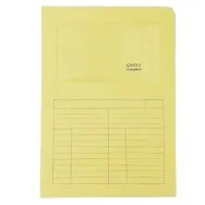 Cartellina in Cartoncino a L Sintex Blasetti - 22x31 cm - 115 g - con Finestra - 570 (Giallo Conf. 50)