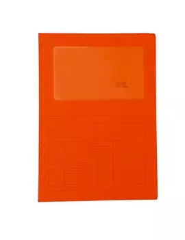 Cartellina in Cartoncino a L Sintex Blasetti - 22x31 cm - 115 g - con Finestra - 581 (Rosso Conf. 50)
