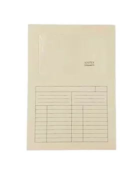 Cartellina in Cartoncino a L Sintex Blasetti - 22x31 cm - 115 g - con Finestra - 582 (Avorio Conf. 50)