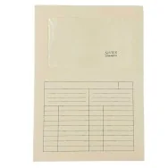 Cartellina in Cartoncino a L Sintex Blasetti - 22x31 cm - 115 g - con Finestra - 582 (Avorio Conf. 50)