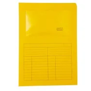 Cartellina in Cartoncino a L Sintex Blasetti - 22x31 cm - 115 g - con Finestra - 571 (Arancione Conf. 50)