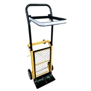 Carrello Multifunzione in Acciaio Garden Friend - 45 kg - C1299041 (Giallo e Nero)