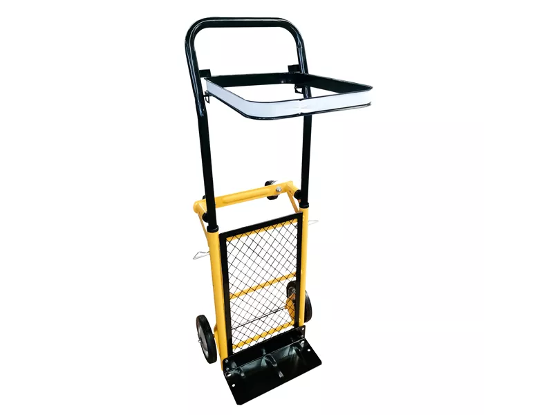 Carrello Multifunzione in Acciaio Garden Friend - 45 kg - C1299041 (Giallo e Nero)