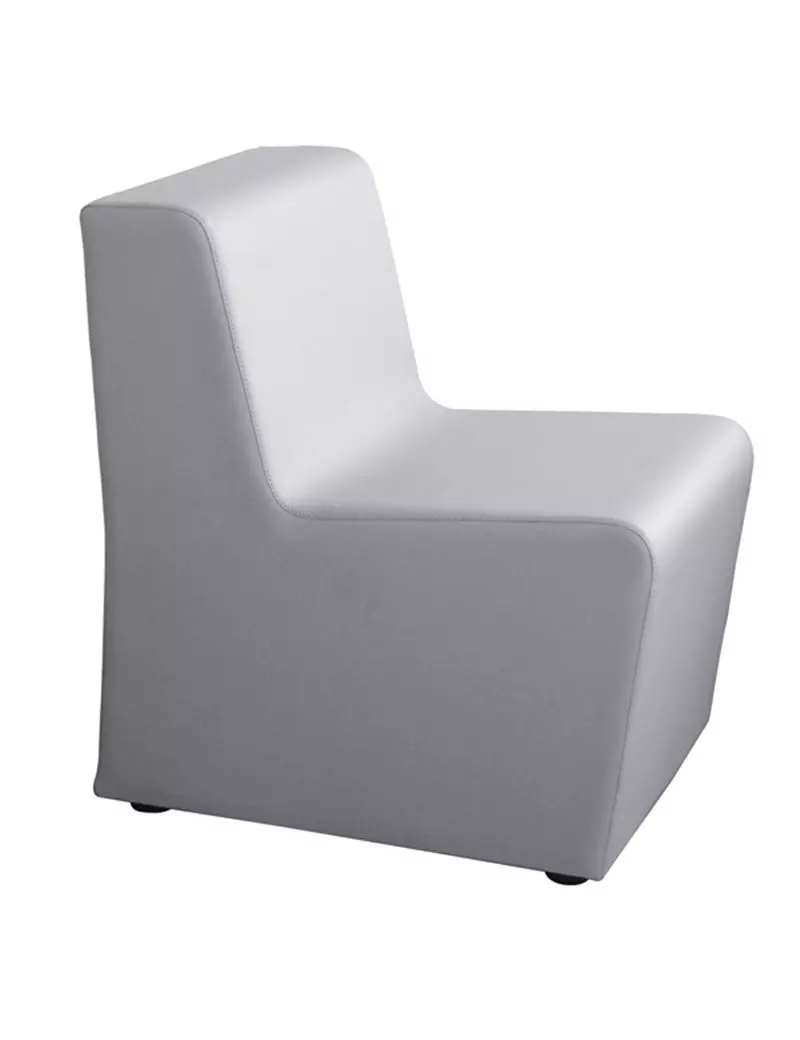 Divanetto X1P Unisit - 1 Posto - Pelle - X1P/PT (Grigio Chiaro) Divanetto X1P Unisit - 1 Posto - Pelle - X1P/PT (Grigio Chiaro)