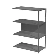 Modulo Aggiuntivo per Libreria Modular Artexport - 4 Ripiani - 90x44x122 cm - DOE122S-AF-T (Antracite)