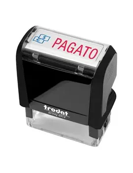 Timbro Autoinchiostrante Printy 4912 Trodat - 47x18 mm - 194267 (Pagato)