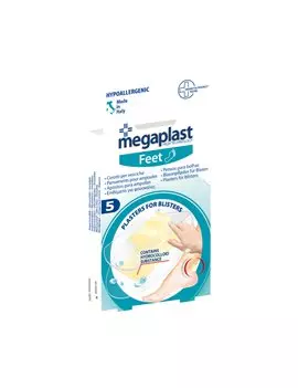 Cerotti Idrocolloidali per Vesciche Megaplast PVS - CER365 (Trasparente Conf. 5)