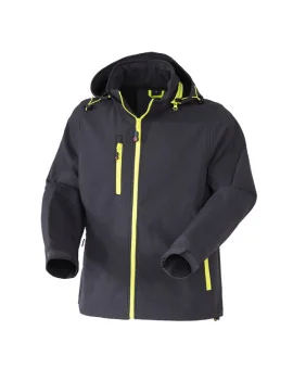 Giubbotto Softshell R Boost Rossini - Taglia M - HH64816-M (Antracite e Giallo Fluo)