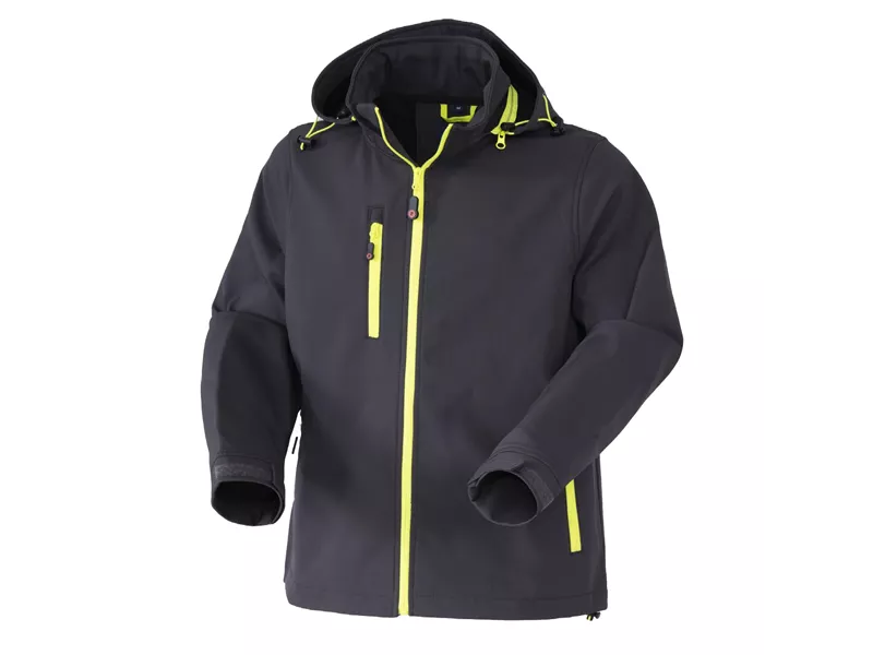 Giubbotto Softshell R Boost Rossini - Taglia XL - HH64816-XL (Antracite e Giallo Fluo)