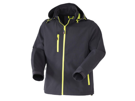 Giubbotto Softshell R Boost Rossini - Taglia XXL - HH64816-XXL (Antracite e Giallo Fluo)