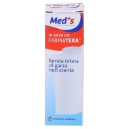 Benda di Garza Orlata PVS - 10 cm x 5 m - BEN246 (Conf. 12)