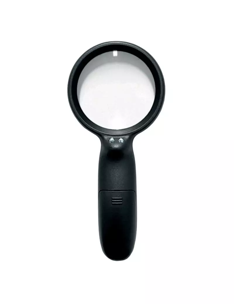 Lente d'Ingrandimento con Luce Led Lebez - 7,5 cm - Ingrandimento 2,5x - 1137 (Nero) Lente d'Ingrandimento con Luce Led Lebez - 7,5 cm - Ingrandimento 2,5x - 1137 (Nero)