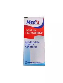 Benda di Garza Orlata PVS - 7 cm x 5 m - BEN245 (Conf. 12)