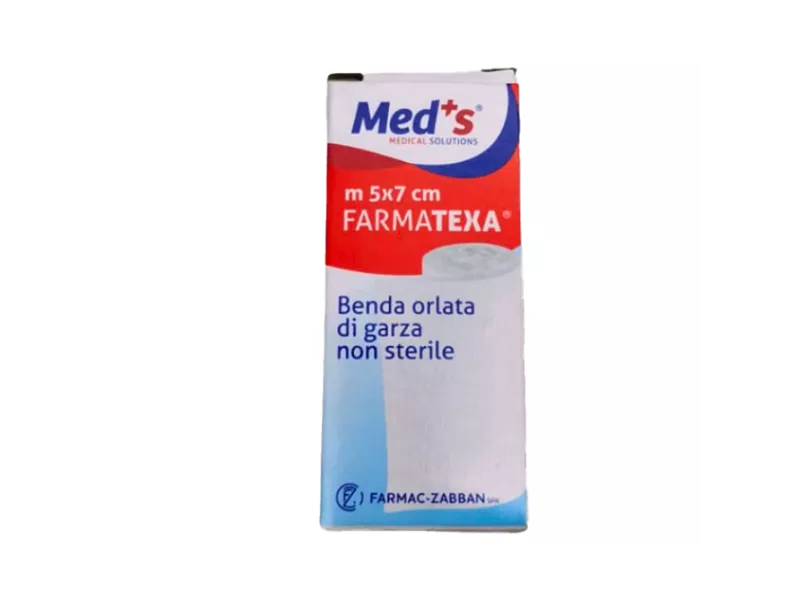 Benda di Garza Orlata PVS - 7 cm x 5 m - BEN245 (Conf. 12)