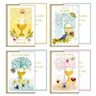 Biglietto Auguri Kartos - Prima Comunione - 11,7x17 cm - 17357001 (Assortiti Conf. 12)