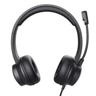 Cuffie con Microfono PC HS-201 Trust - USB - 25373 (Nero)