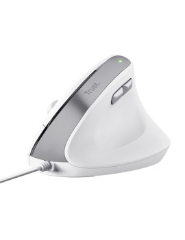 Mouse Ergonomico Verticale Bayo II Trust - USB-C - 25397 (Bianco)