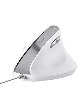 Mouse Ergonomico Verticale Bayo II Trust - USB-C - 25397 (Bianco)