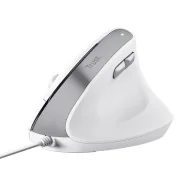 Mouse Ergonomico Verticale Bayo II Trust - USB-C - 25397 (Bianco)