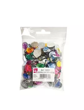 Gemme Kristall Deco CWR - 15-20 mm - 12620 (Assortiti Conf. 250)