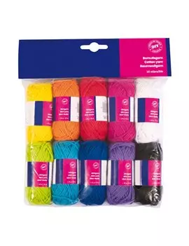 Matasse in Cotone CWR - 30 m - 12626 (Assortiti Conf. 10)