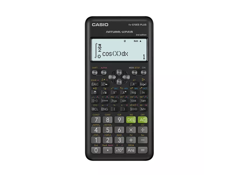 Calcolatrice Scientifica FX-570ES Plus Casio (Grigio Chiaro) Calcolatrice Scientifica FX-570ES Plus Casio (Grigio Chiaro)