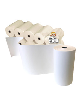 Rotolo Termico per Calcolatrice Sabacart - 57 mm x 40 m - 3124057040CX (Conf. 10)