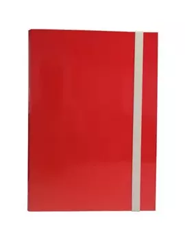 Cartella Portaprogetti con Elastico Starline - Dorso 3 - 25x35 cm - OD0503RXXXXAN02 (Rosso)