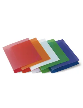 Raccoglitore in PPL Starline - A4 - 4 Anelli Tondi 30 mm (Trasparente Assortiti Conf. 5)