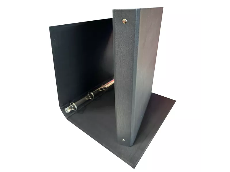 Raccoglitore in PPL Starline - A4 - 4 Anelli Tondi 30 mm (Nero)