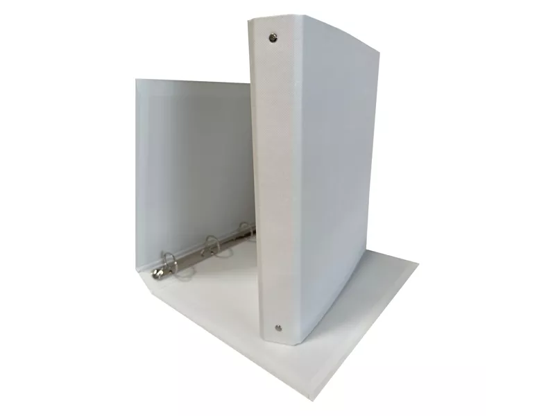Raccoglitore in PPL Starline - A4 - 4 Anelli Tondi 30 mm (Bianco)